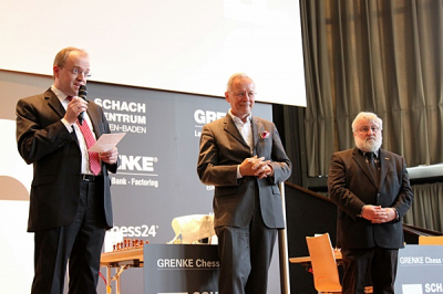 Sven Noppes, Wolfgang Grenke und Hans-Walter Schmitt